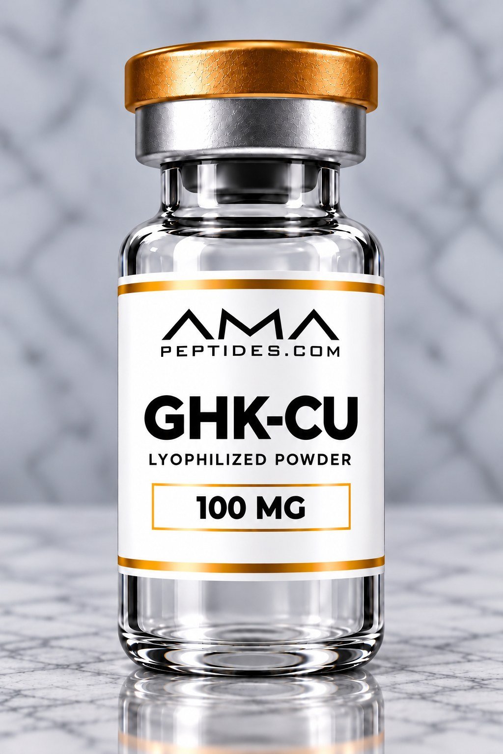 AMA Peptides GHK-Cu vial, 100 mg